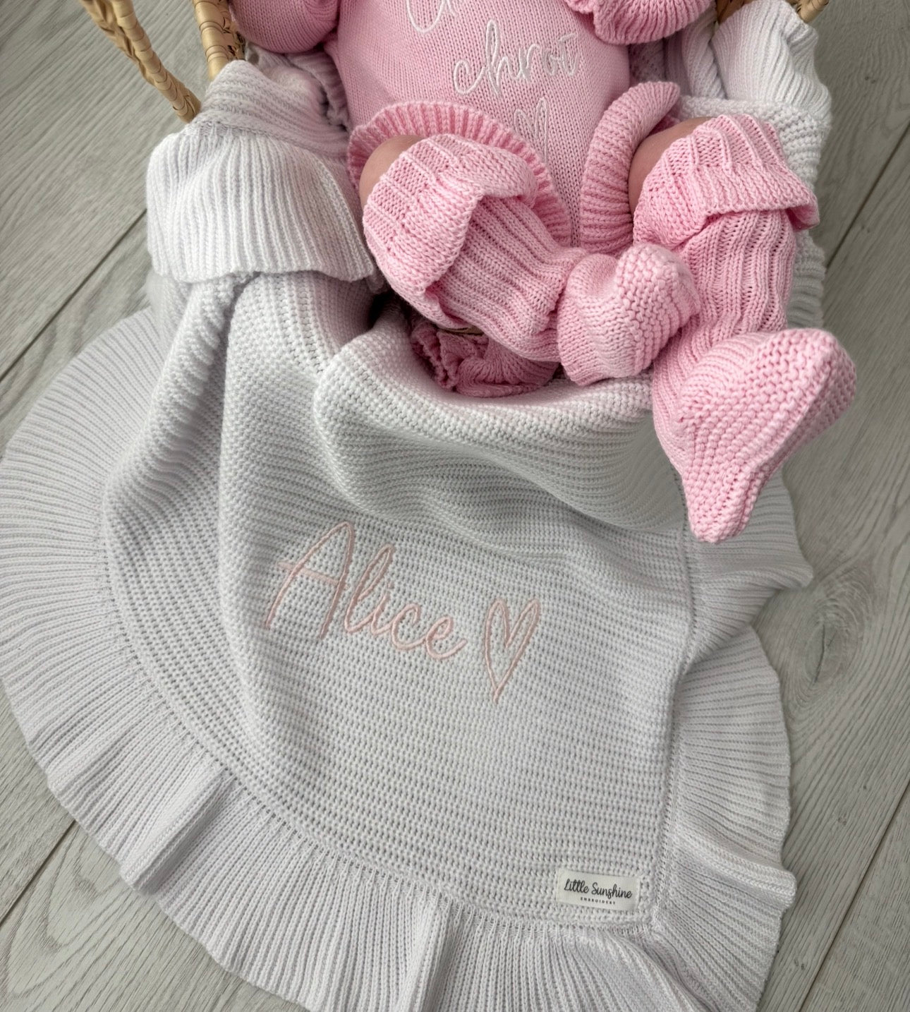 Frilly Knit Blanket ✨