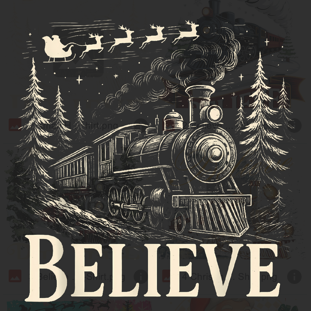 Christmas Express pyjamas - Pre order