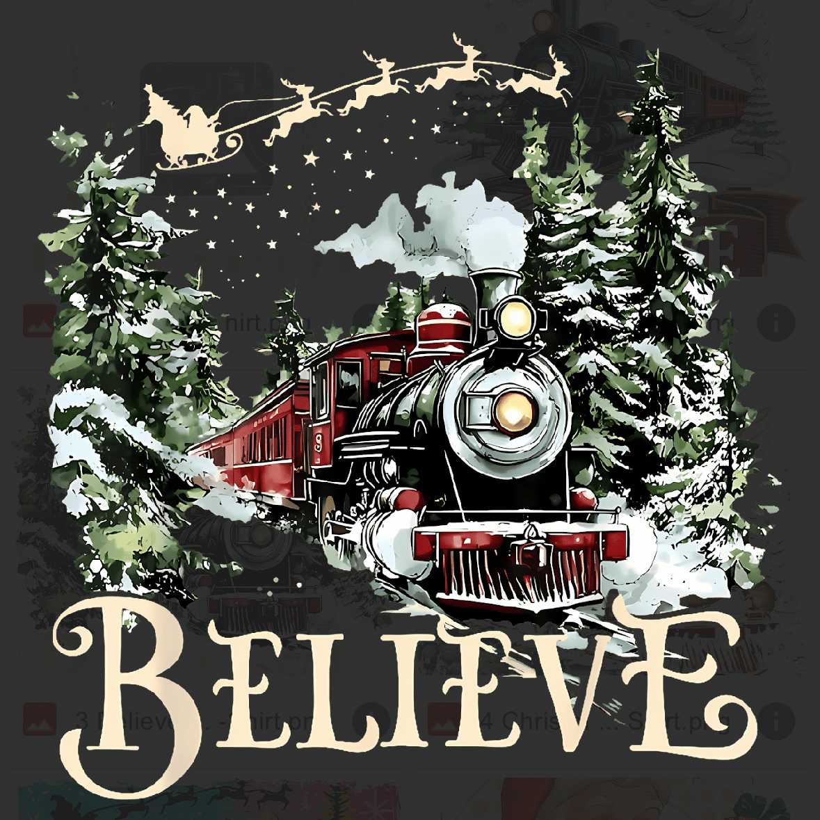 Christmas Express pyjamas - Pre order
