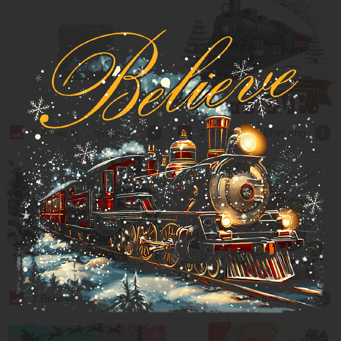 Christmas Express pyjamas - Pre order