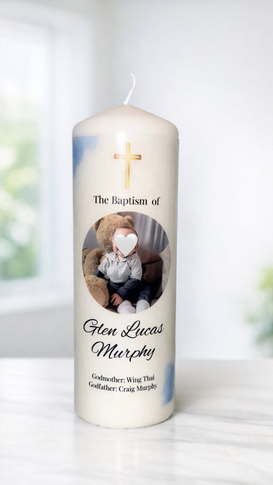 Christening candle